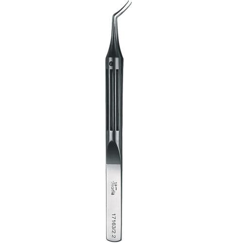 Ophthalmology forceps - 17163/2.2 - Moria Surgical - bent