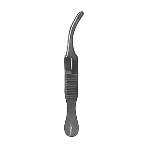 Ophthalmic surgery forceps MC44 Moria Surgical curved