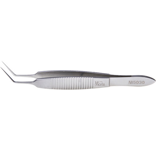 Ophthalmology forceps - M5030 - Moria Surgical - bent