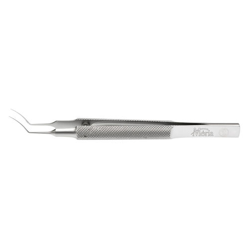 Ophthalmology forceps - 17513X10 - Moria Surgical - bent