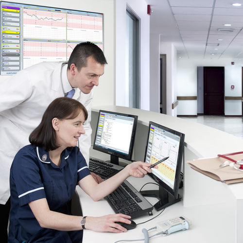 Central fetal monitoring station - Sonicaid Centrale - Huntleigh Healthcare