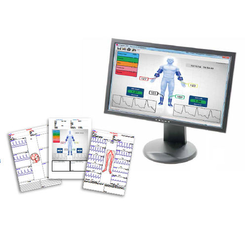 Reporting software - Dopplex® DR4  - Huntleigh Healthcare - visualization / diagnostic / measurement