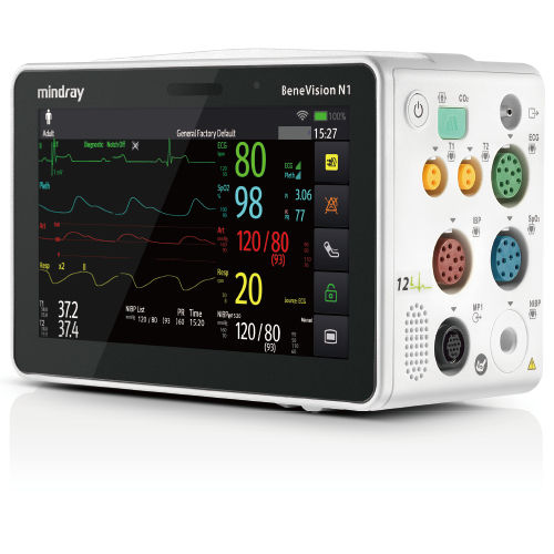 Portable patient monitor - BeneVision N1 - Mindray - bedside / SpO2 ...