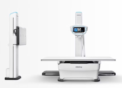 Digital X-ray system - DigiEye 350 - Mindray - for multipurpose radiography / with floor-standing bucky / floor-mounted