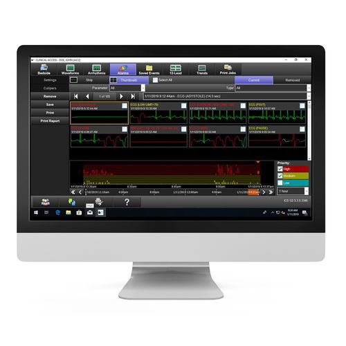 Analysis software - Intesys® - Spacelabs Healthcare - data management / patient data management / capture