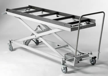 Transport mortuary trolley - CRR005 - Fiocchetti Scientific