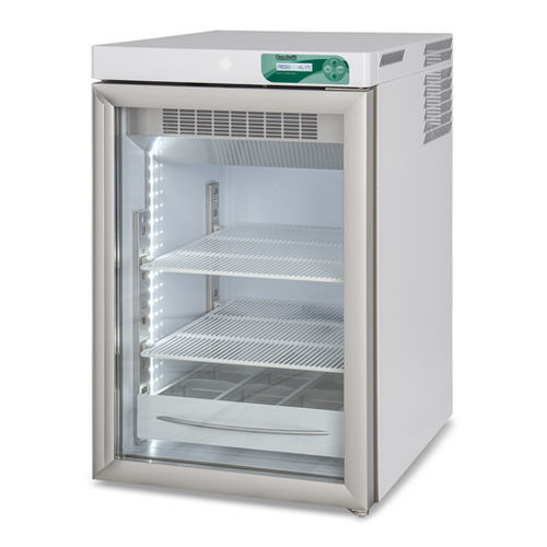 Pharmacy refrigerator - MEDIKA 140 ECT-F - Fiocchetti Scientific - 1-door / with glass door / with forced air cooling