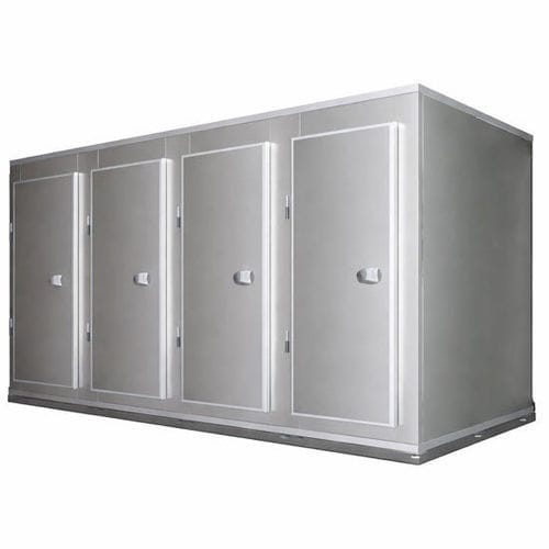 Mortuary stretcher mortuary cabinet - CAM031204 - Fiocchetti Scientific - for body trays / 12-body / refrigerated