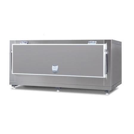 Mortuary stretcher refrigerated mortuary cabinet - MCL0001 - Fiocchetti Scientific - for body trays / 1-body / side-loading