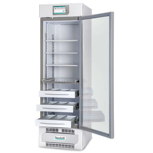 Medical freezer - PLASMA-VISION 400 TOUCH - Fiocchetti Scientific - for laboratory / for blood plasma / blood bank