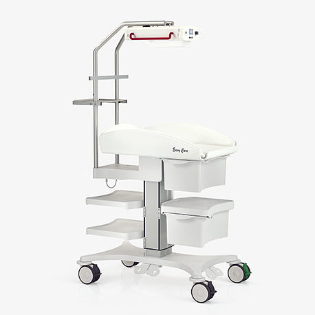 Infant warmer on casters - Easy Care - Weyer