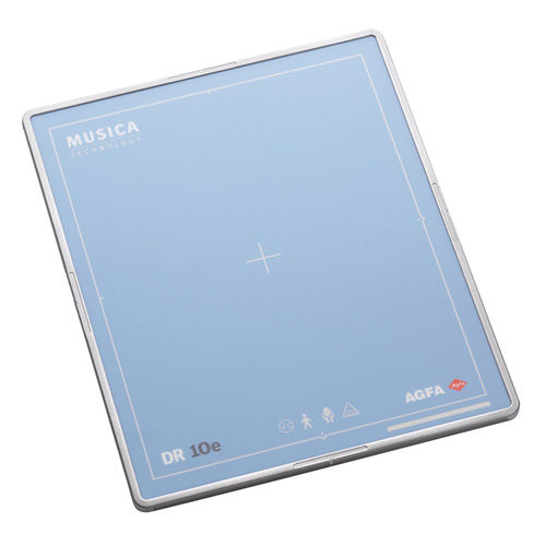 Pediatric radiography flat panel detector - DR 10e - AGFA - portable / wireless / 10 x 12
