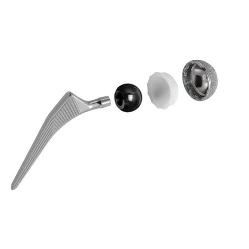 Minimally invasive femoral stem - POLARSTEM - Smith & Nephew - cemented or non-cemented