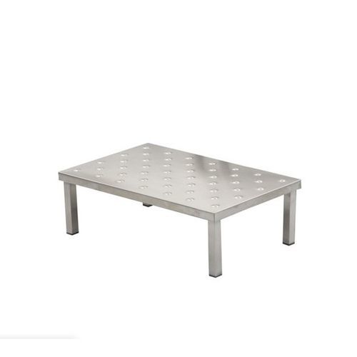 1-step step stool - 40620 - Üzümcü Medical Devices - stainless steel / non-slip