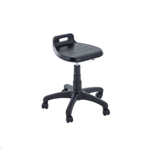 Healthcare facility stool - 90.1595 - Üzümcü Medical Devices - hydraulic / on casters / with footrest