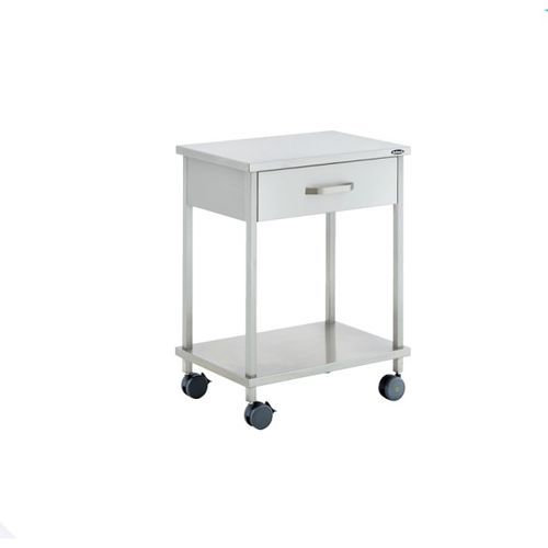 Operating room trolley - 40172 - Üzümcü Medical Devices - for instruments / stainless steel / 1-drawer