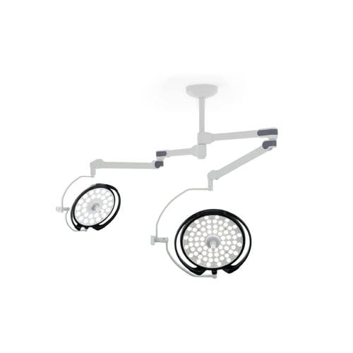 Ceiling-mounted surgical light - DL-62D - Üzümcü Medical Devices - LED / 2-arm / 96