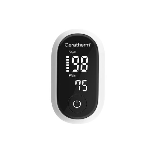 Fingertip pulse oximeter - Oxy One - Geratherm Medical AG - compact / medical / home care