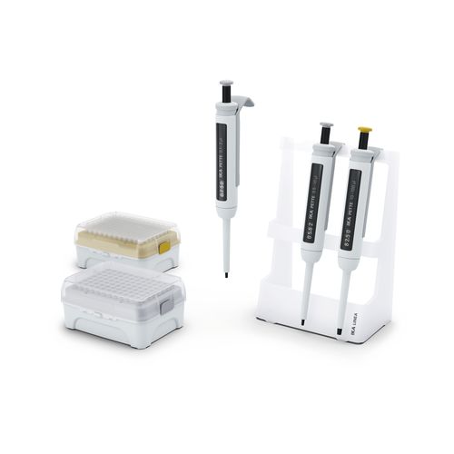 Mechanical pipette - PETTE MicroKit A - IKA - piston / 1-channel / autoclavable