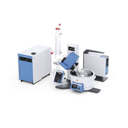 Laboratory evaporator - RV 8 pro V - IKA - rotary / vacuum