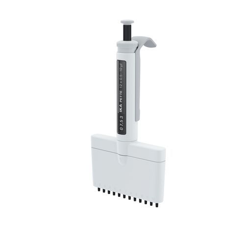 Mechanical pipette - PETTE multi - IKA - multichannel / adjustable volume