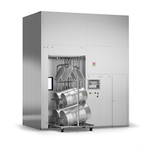 Automatic glass washer - LC - Steelco - laboratory / steam / spray