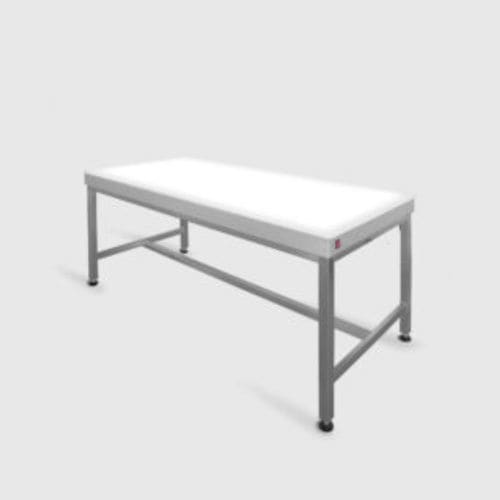 Linen inspection table - 9992408 - Steelco - rectangular / stainless steel