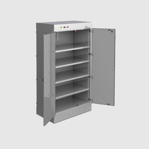 Sterilization basket cabinet - 999ST14 series - Steelco - for sterilization containers / laboratory / with shelf