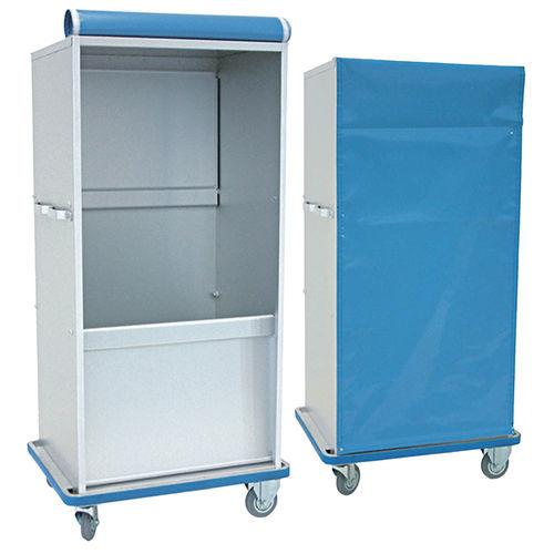 Multi-function cabinet - 416.08 - VILLARD MÉDICAL - dirty linen / on casters / with shelf