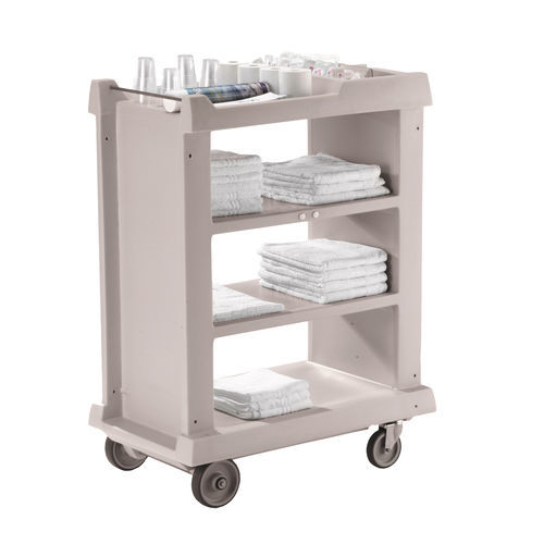 Dirty linen trolley - 405.70 - VILLARD MÉDICAL - clean / medical / with shelf