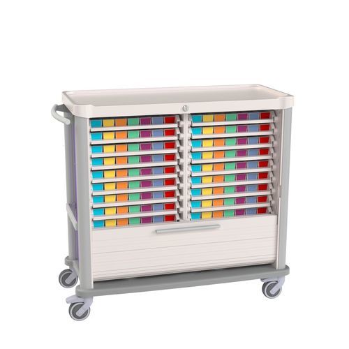 Medical trolley - Eolis® COMPACT - VILLARD MÉDICAL - hospital / for consumables / transport