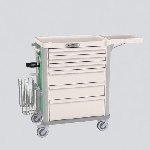 Medical trolley - Eolis® - VILLARD MÉDICAL - hospital / for consumables / for medical devices