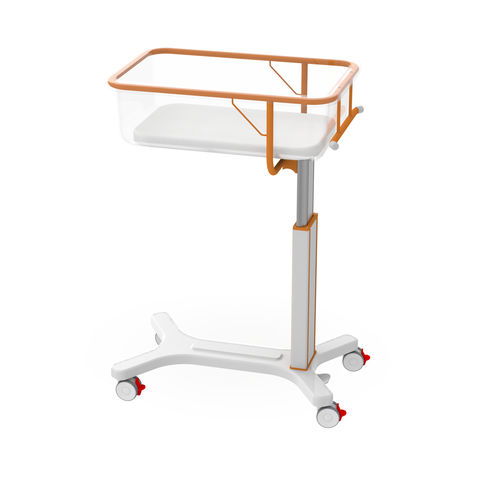Trendelenburg hospital bassinet - 505.81 - VILLARD MÉDICAL - on casters / aluminum