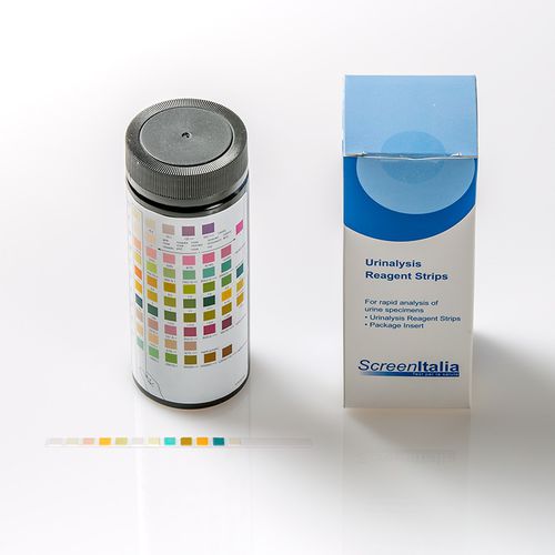 Urinalysis test strip SC0906100 Screen Italia protein / glucose