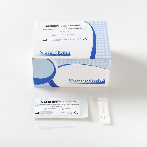 Rapid pneumonia test - SC-0708-25 - SCREEN ITALIA - Streptococcus pneumoniae / urine / chromatographic immunoassay