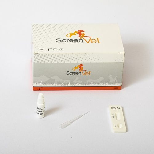 Rapid heartworm test - SCV-1095-10 - SCREEN ITALIA - for dogs / for antigens / Dirofilaria