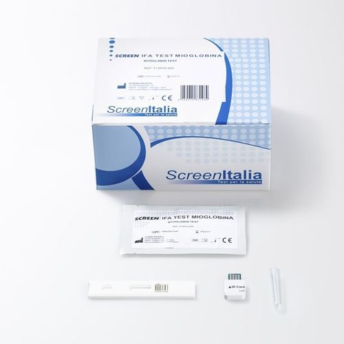 Rapid myocardial infarction test - SC-1484-20 - SCREEN ITALIA - myoglobin / blood / immunofluorescence