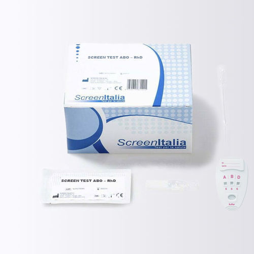 Rapid quality control test - OABD-402 - SCREEN ITALIA - for antigens / whole blood / cassette