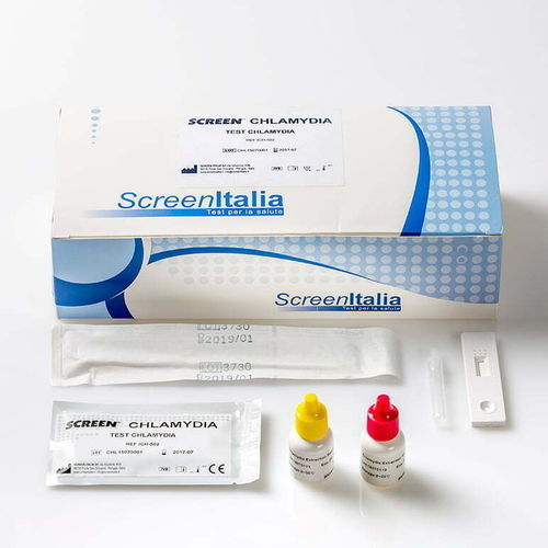 Rapid Chlamydia test - ICH-502 - SCREEN ITALIA - for antigens / urine / immunochromatographic