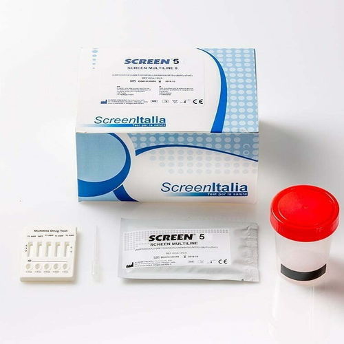 Rapid drug detection test SC011125 Screen Italia for marijuana