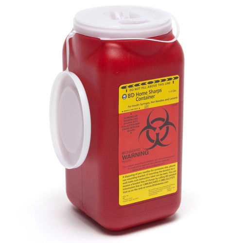 Waste container 323487 BD for biohazards