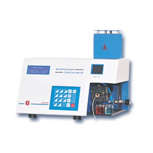 Flame photometer 138 series Electronics India with interferential filters