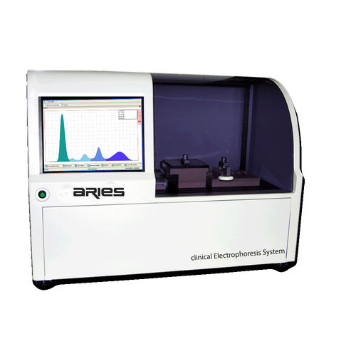 Cellulose acetate electrophoresis system - ARies - P.S. ELETTRONICA SRL - veterinary / automatic / benchtop