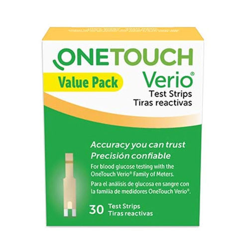 Diabete test strip Lifescan blood glucose