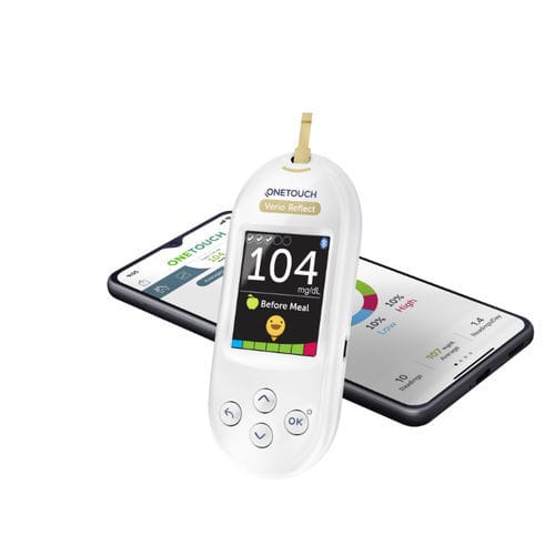 Bluetooth blood glucose meter Verio Reflect® Lifescan