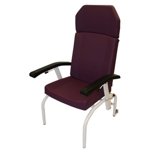 Reclining patient chair Quiego 2500 HMSVILGO heightadjustable / manual / with adjustable