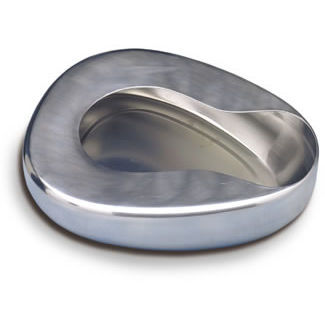 Stainless steel bedpan - 020-600 - AMG Medical 