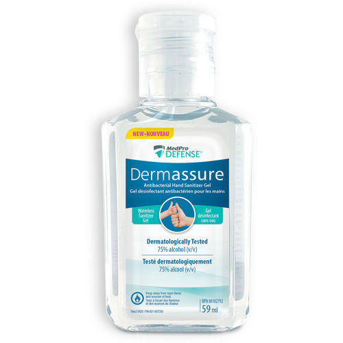 75% hand sanitizer - Dermassure - AMG Medical  - 60 mL