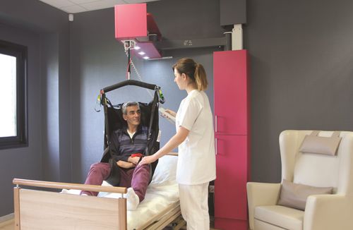 Electric patient lift - INTEGRALIFT™ 230 - Integra International AS - wall-mounted
