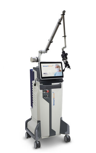 Dermatology laser - SmartXide² DOT/RF - Deka - aesthetic medicine / CO2 / trolley-mounted